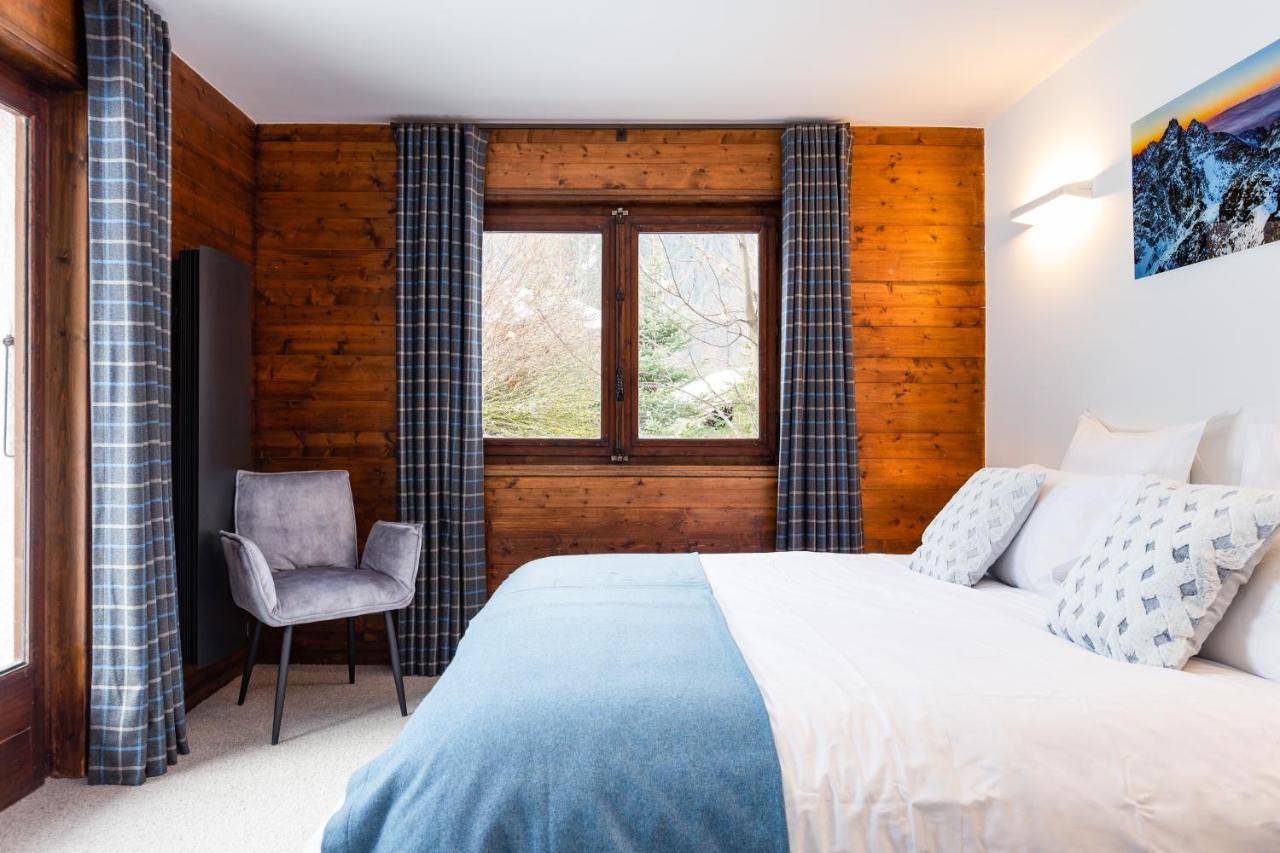 Chalet Les Praz - 280Sqm - Sauna Cinema Fitness - 5 Bedrooms In Heart Of Les Praz - By Cozee Rentals Chamonix Kültér fotó