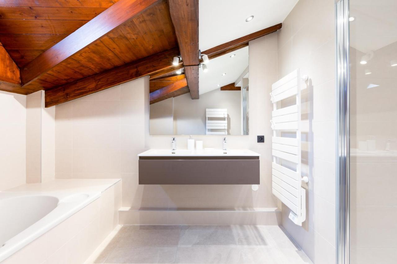Chalet Les Praz - 280Sqm - Sauna Cinema Fitness - 5 Bedrooms In Heart Of Les Praz - By Cozee Rentals Chamonix Kültér fotó