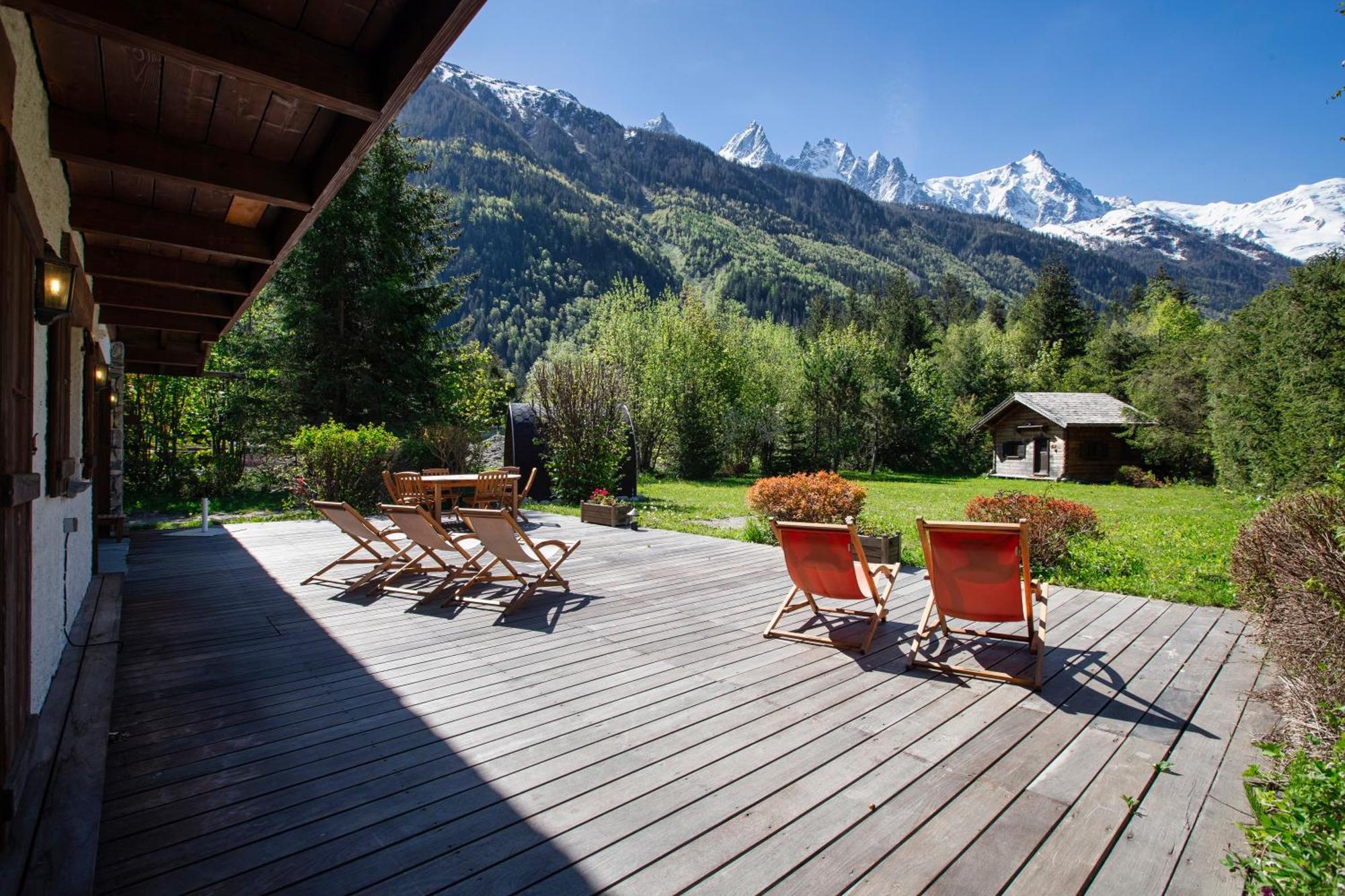 Chalet Les Praz - 280Sqm - Sauna Cinema Fitness - 5 Bedrooms In Heart Of Les Praz - By Cozee Rentals Chamonix Kültér fotó