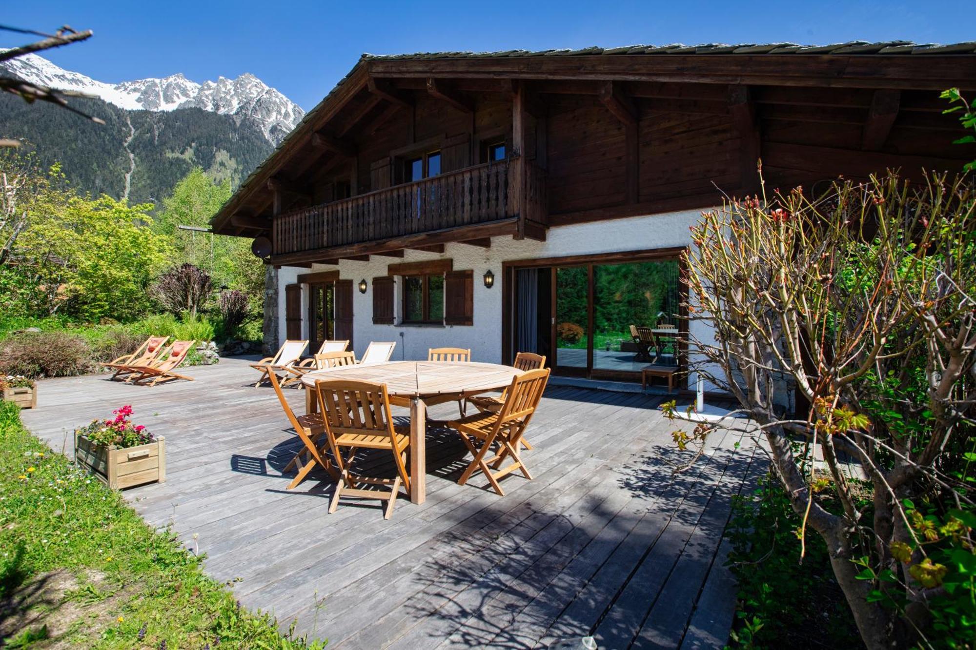 Chalet Les Praz - 280Sqm - Sauna Cinema Fitness - 5 Bedrooms In Heart Of Les Praz - By Cozee Rentals Chamonix Kültér fotó