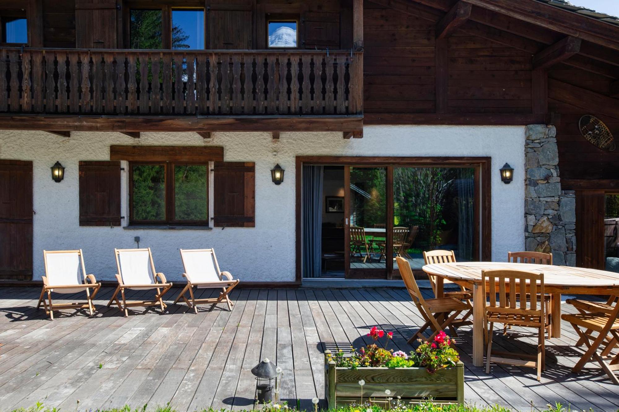 Chalet Les Praz - 280Sqm - Sauna Cinema Fitness - 5 Bedrooms In Heart Of Les Praz - By Cozee Rentals Chamonix Kültér fotó